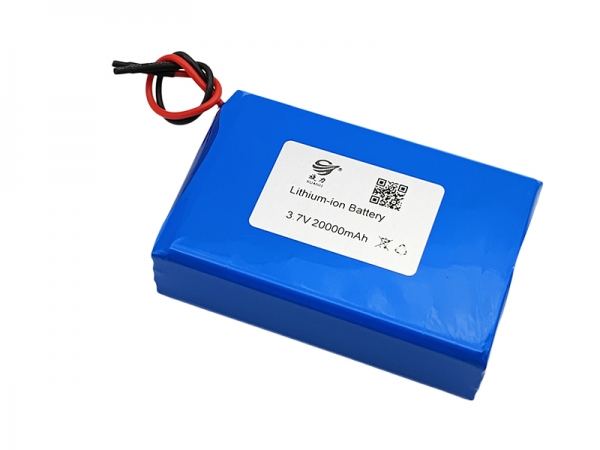 3.7V聚合物锂电池  | 656090 20000mAh 3.7-18AWG